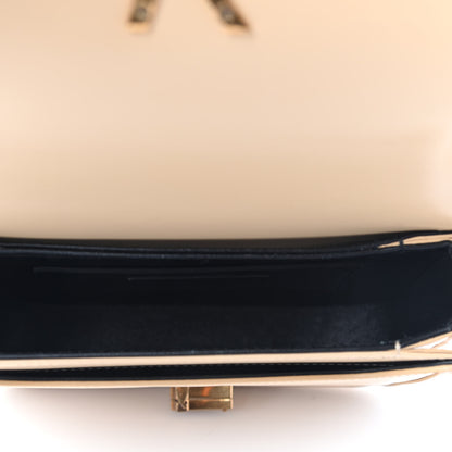 Saint Laurent Smooth Calfskin Small Solferino Satchel Ivory Natural 5 of 8