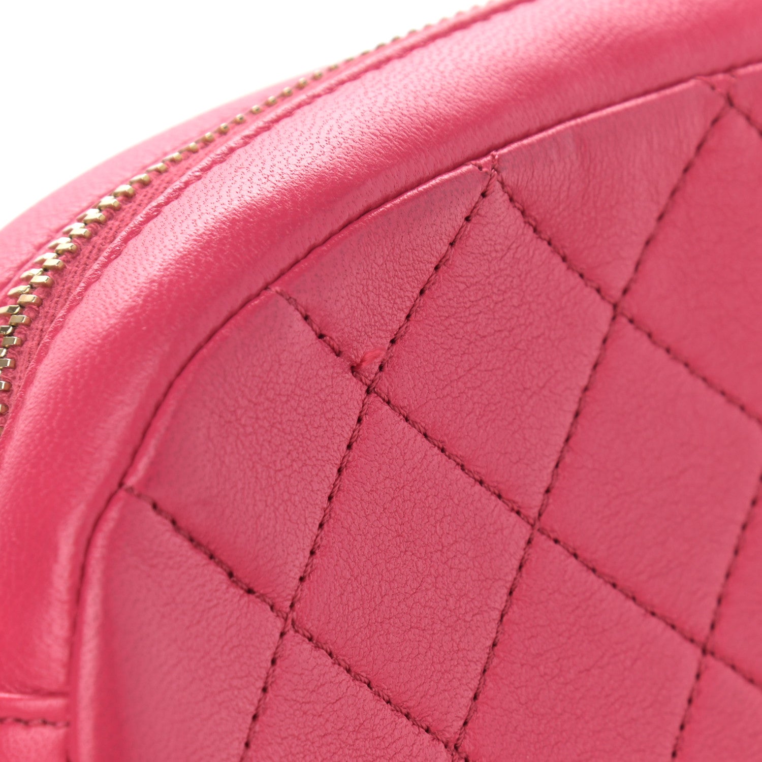 Chanel Lambskin Quilted Coco Midnight Camera Case Pink 10 of 13