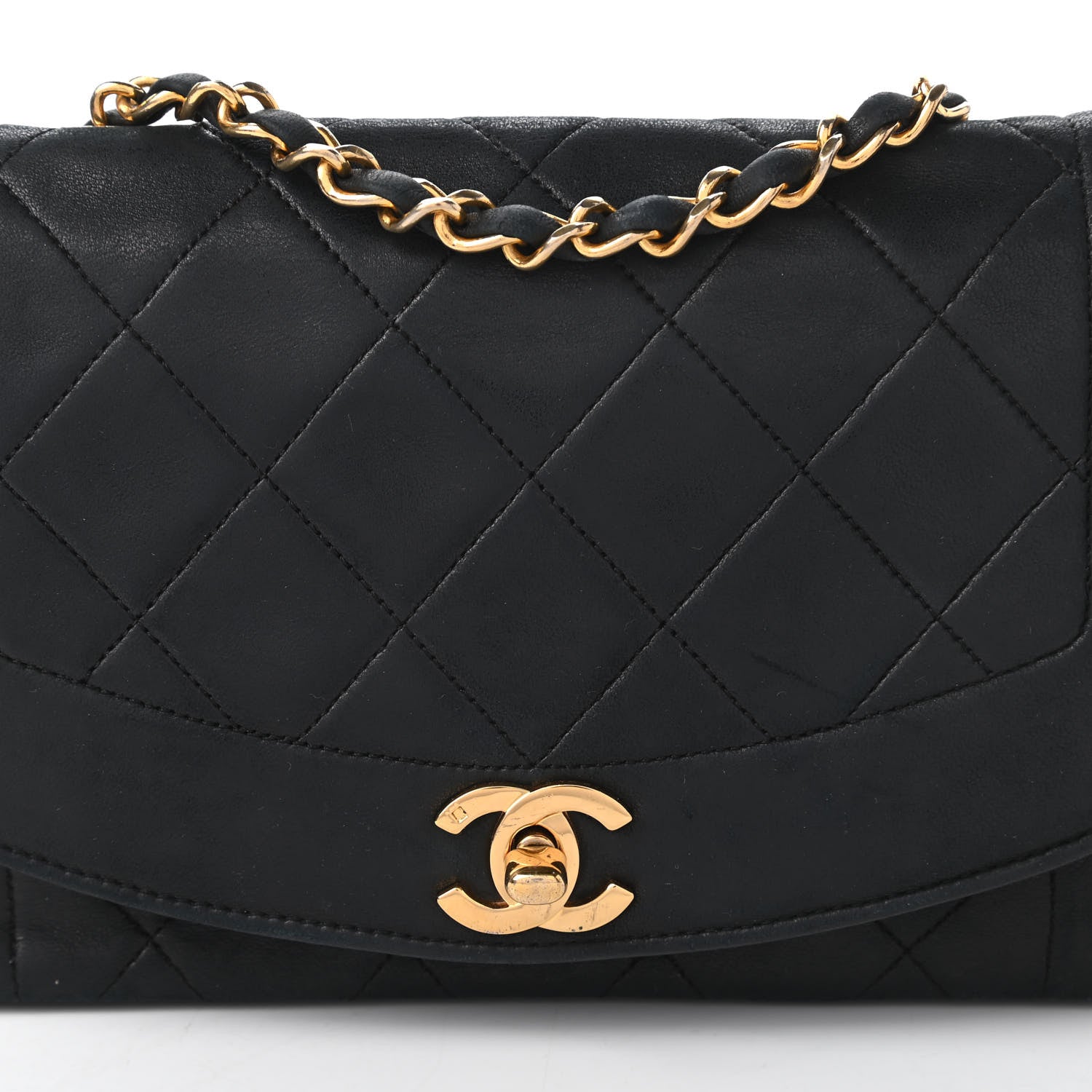 Chanel Lambskin Quilted Small Single Flap Bag Black 10 of 10