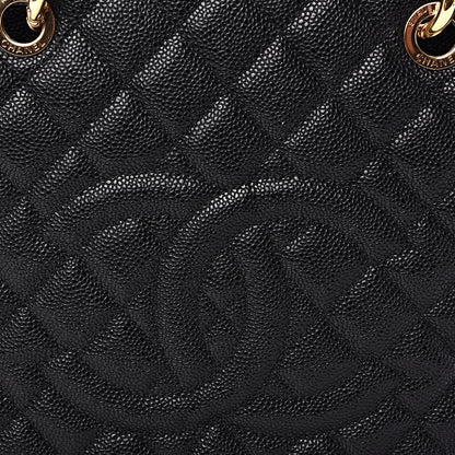 Chanel Caviar Quilted Grand Shopping Tote GST Black 11 of 11