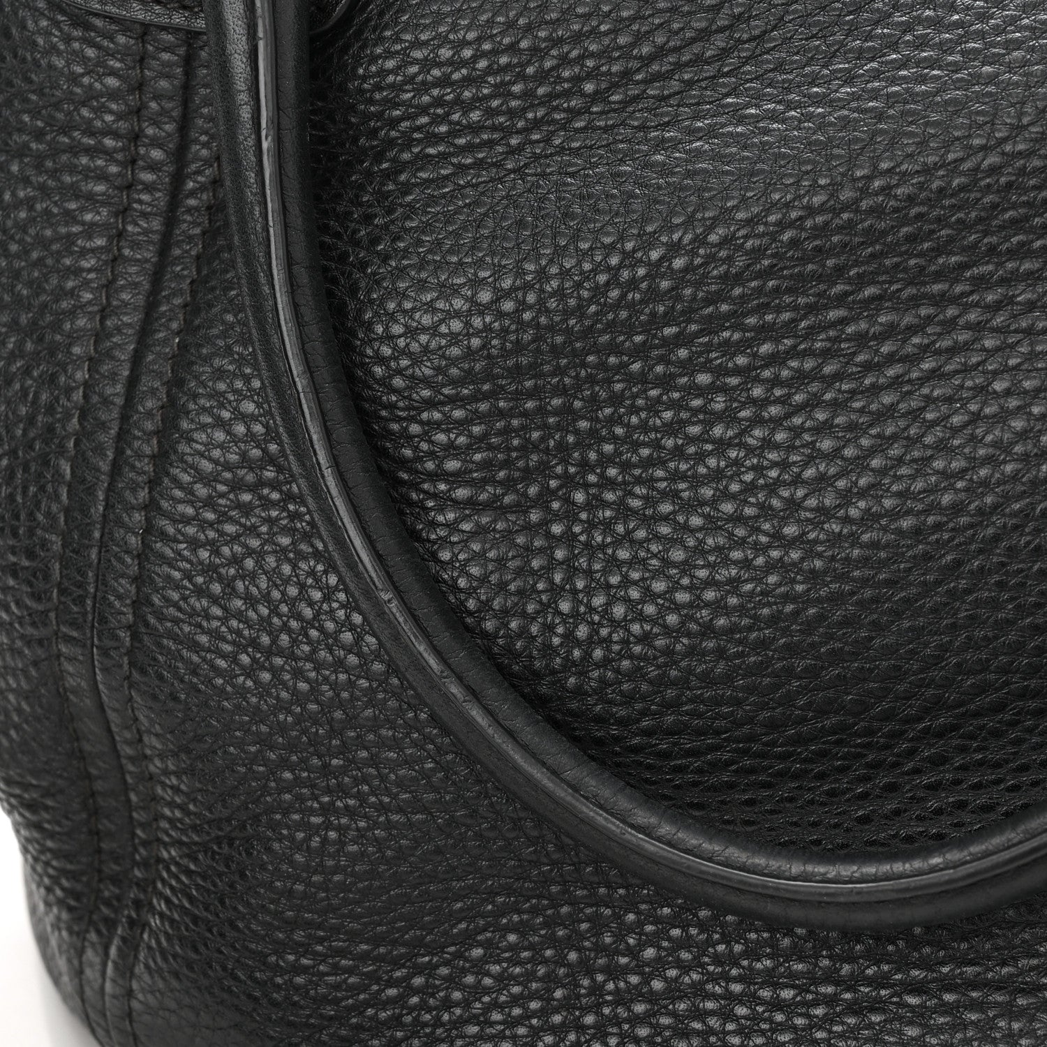 Prada Vitello Daino Tote Black 14 of 17