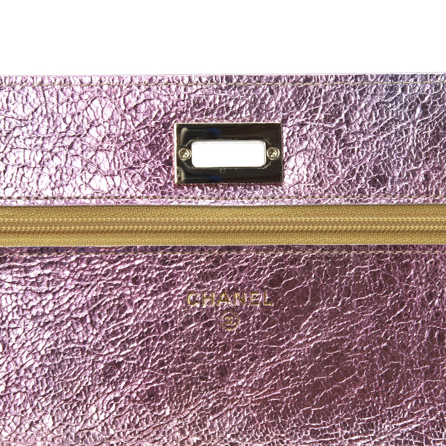 Chanel Metallic Goatskin Quilted 2.55 Reissue Wallet on Chain WOC Multicolor 7 of 11