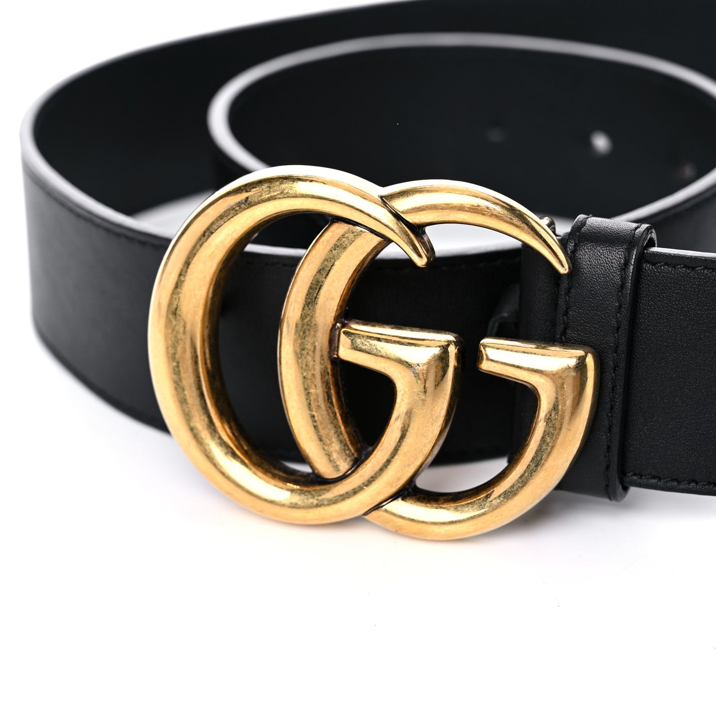 Calfskin Double G 40mm Belt 80 32 Black