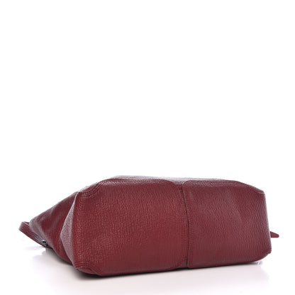 3.1 Phillip Lim 3.1 Textured Calfskin Large Pashli Satchel Oxblood 4 of 11