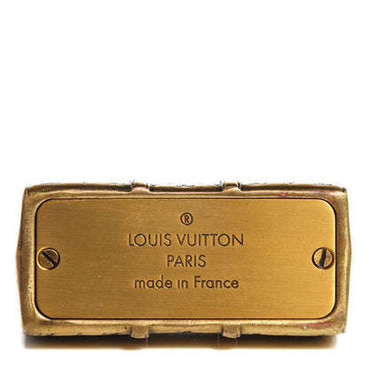 Louis Vuitton Antique Brass Keepall Paperweight 5 of 5