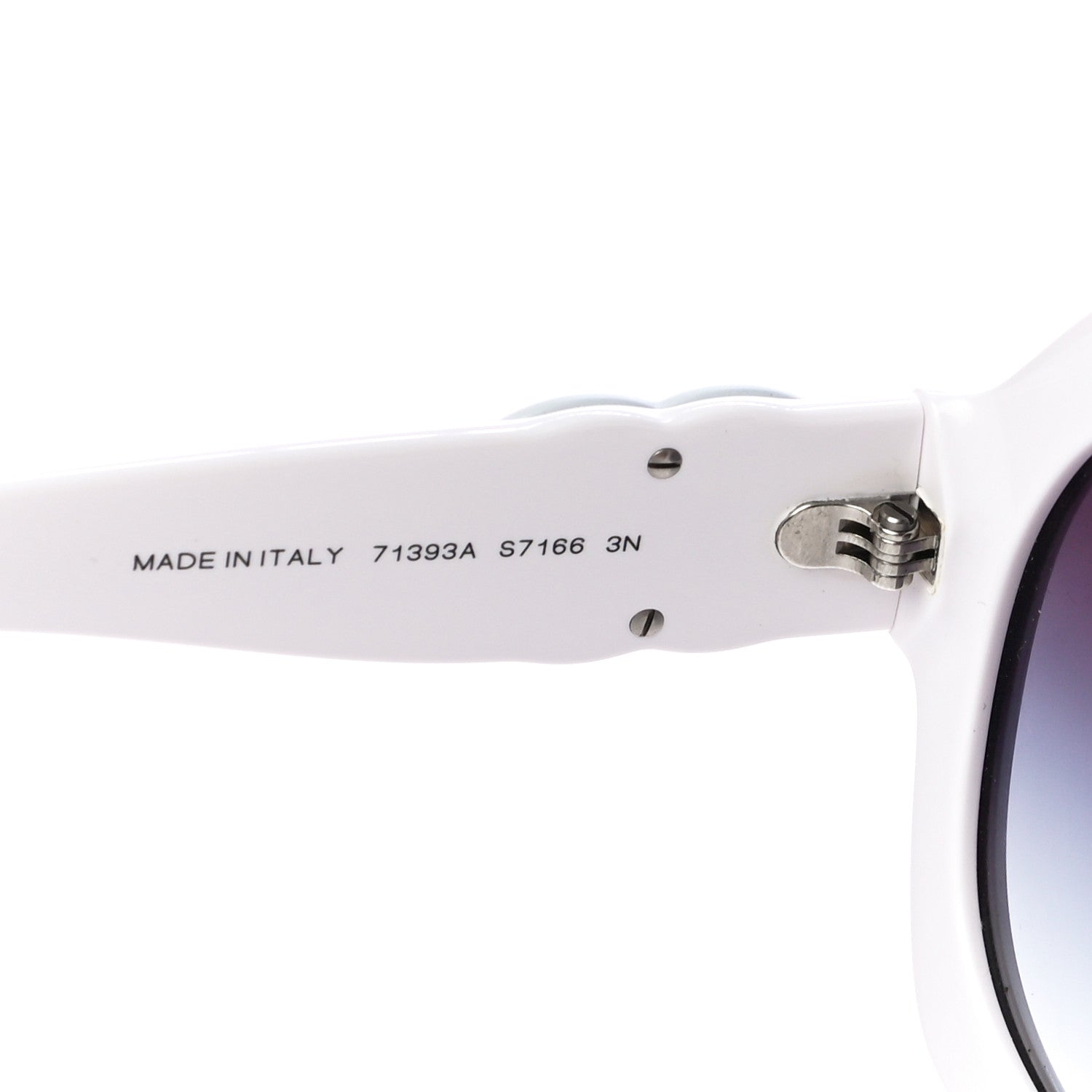 Chanel Acetate CC Sunglasses 71393A White 6 of 7