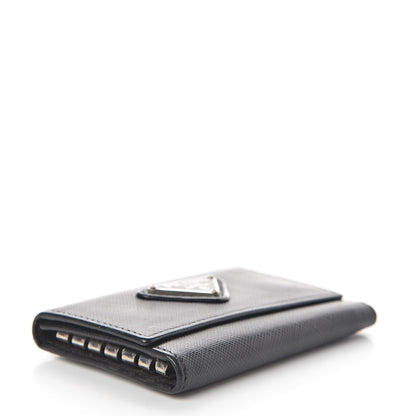 Prada Saffiano 6 Key Holder Black 3 of 6