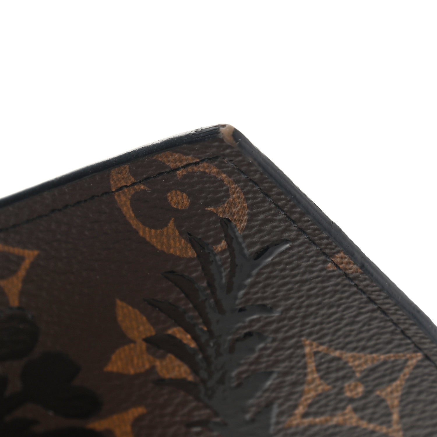 Louis Vuitton Monogram Blossom Felicie Chain Wallet Zippered Insert 9 of 10