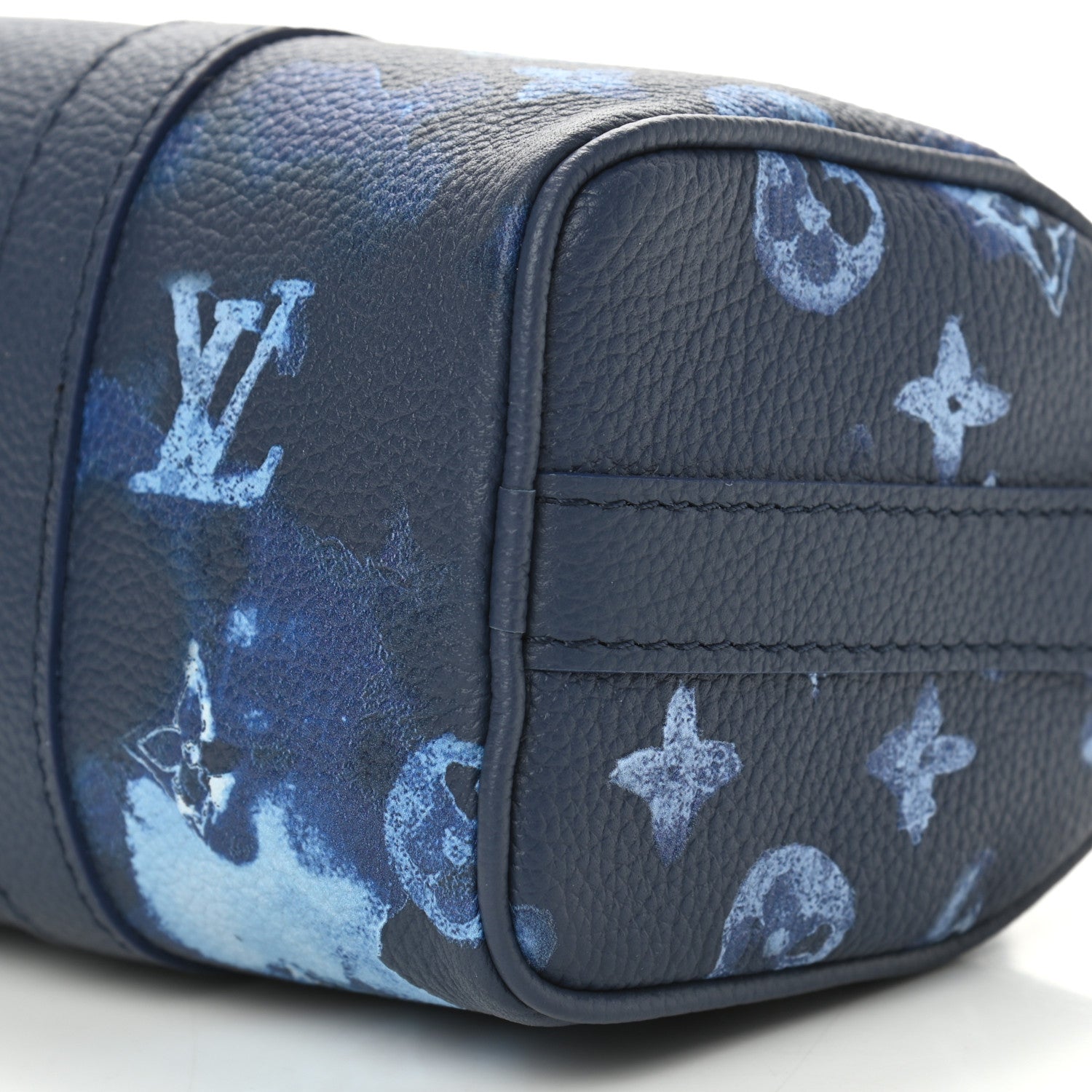 Louis Vuitton Monogram Ink Watercolor Keepall XS Blue 8 of 8