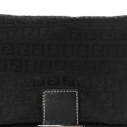 Fendi Zucchino Mama Baguette Black 8 of 10
