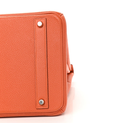 Hermes Togo Birkin 40 Orange 8 of 12