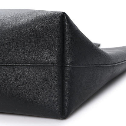 Saint Laurent Calfskin Large Shopping Tote Black 11 of 12