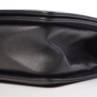 Chanel Caviar Quilted Medium Boy Flap So Black 10 of 10