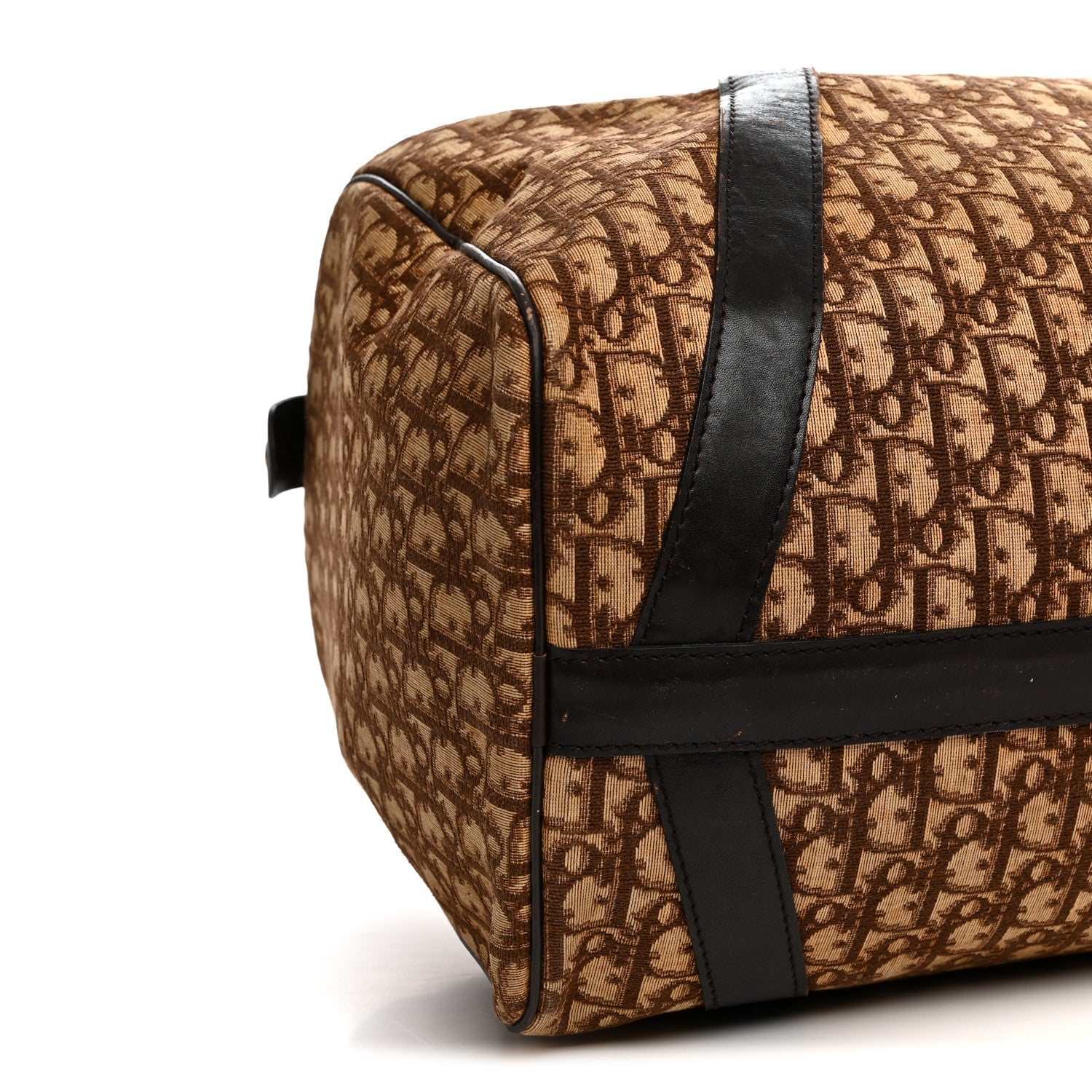 Christian Dior Monogram Duffle Brown 7 of 16