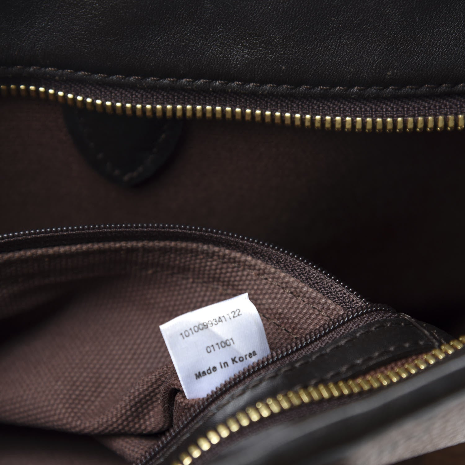 MCM Visetos Dog Bone Shopper Tote Brown 9 of 11
