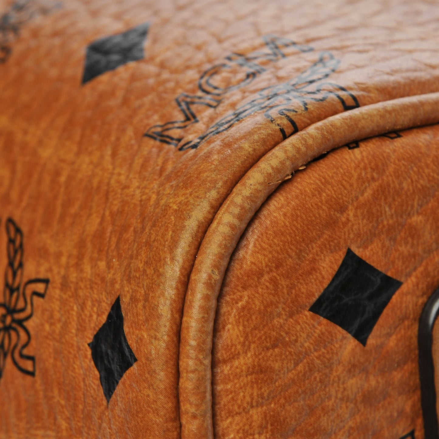 Visetos Medium Liz Reversible Shopper Tote Cognac