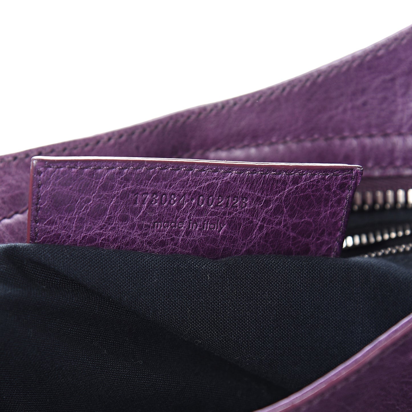 Agneau Giant 21 Silver Hardware City Raisin