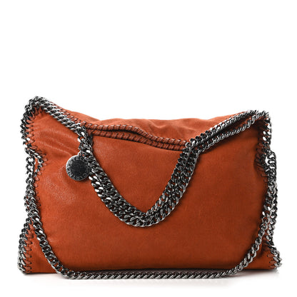 Stella McCartney Shaggy Deer Small Falabella Fold Over Tote Brandy 1 of 10