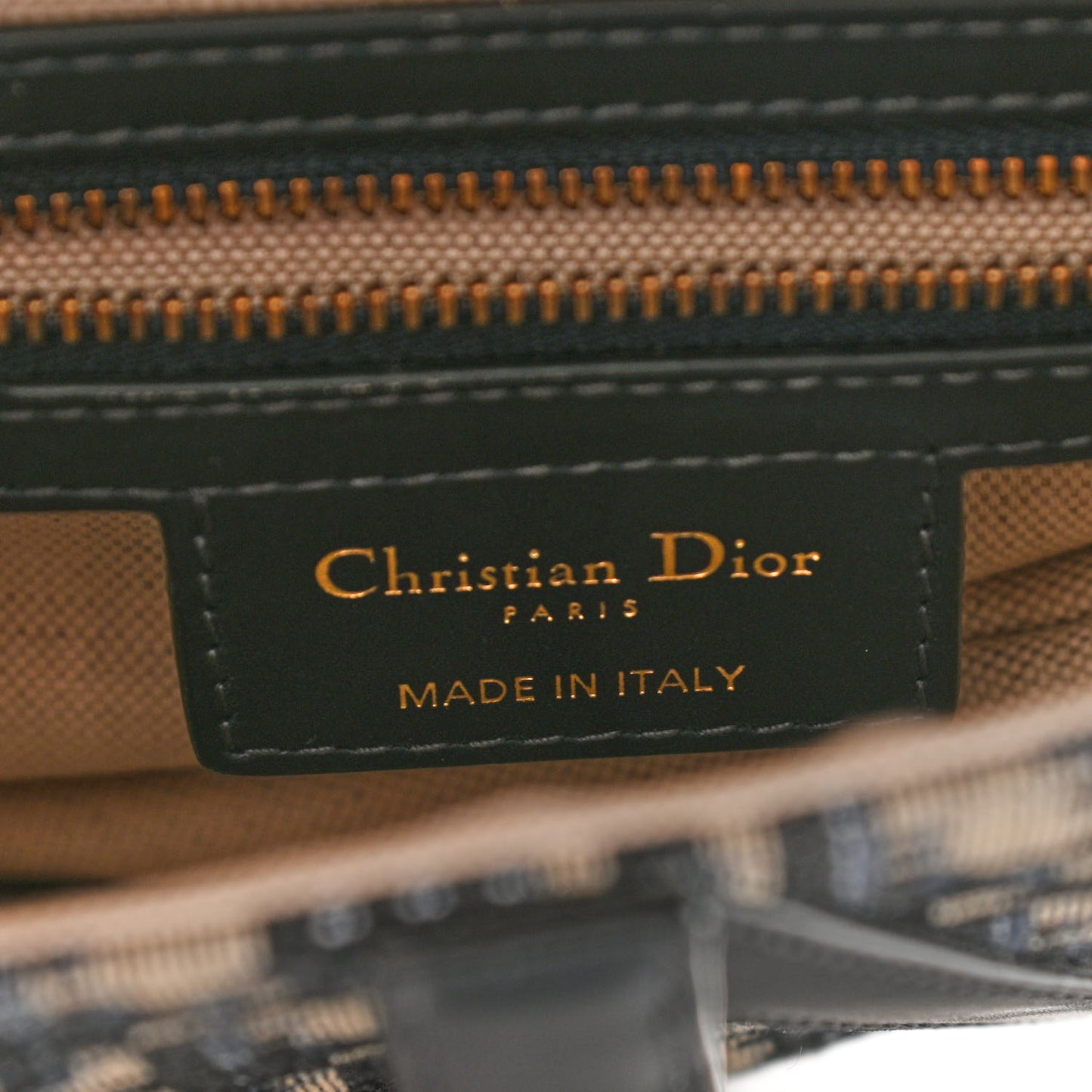 Oblique Saddle Bag Blue