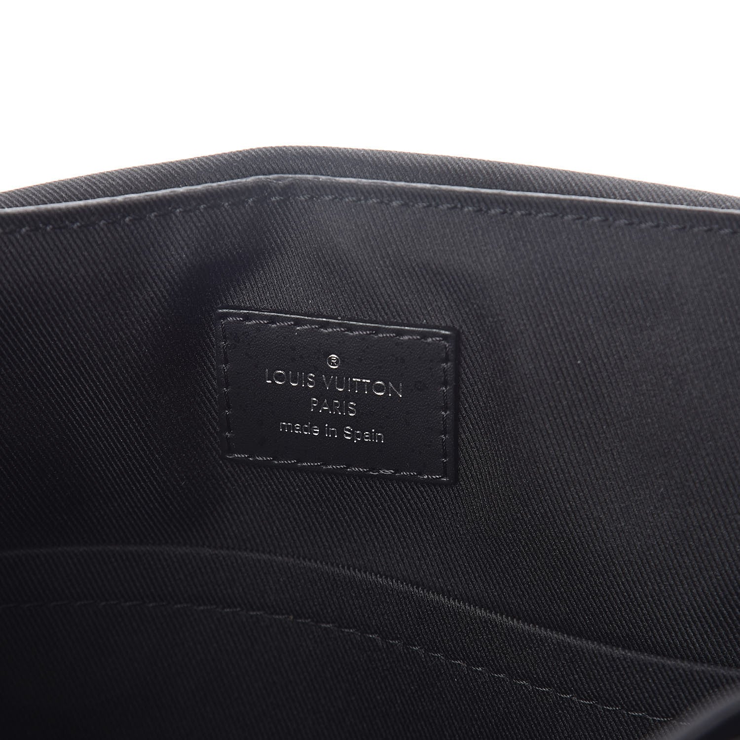 Louis Vuitton Monogram Eclipse District PM Black 6 of 8