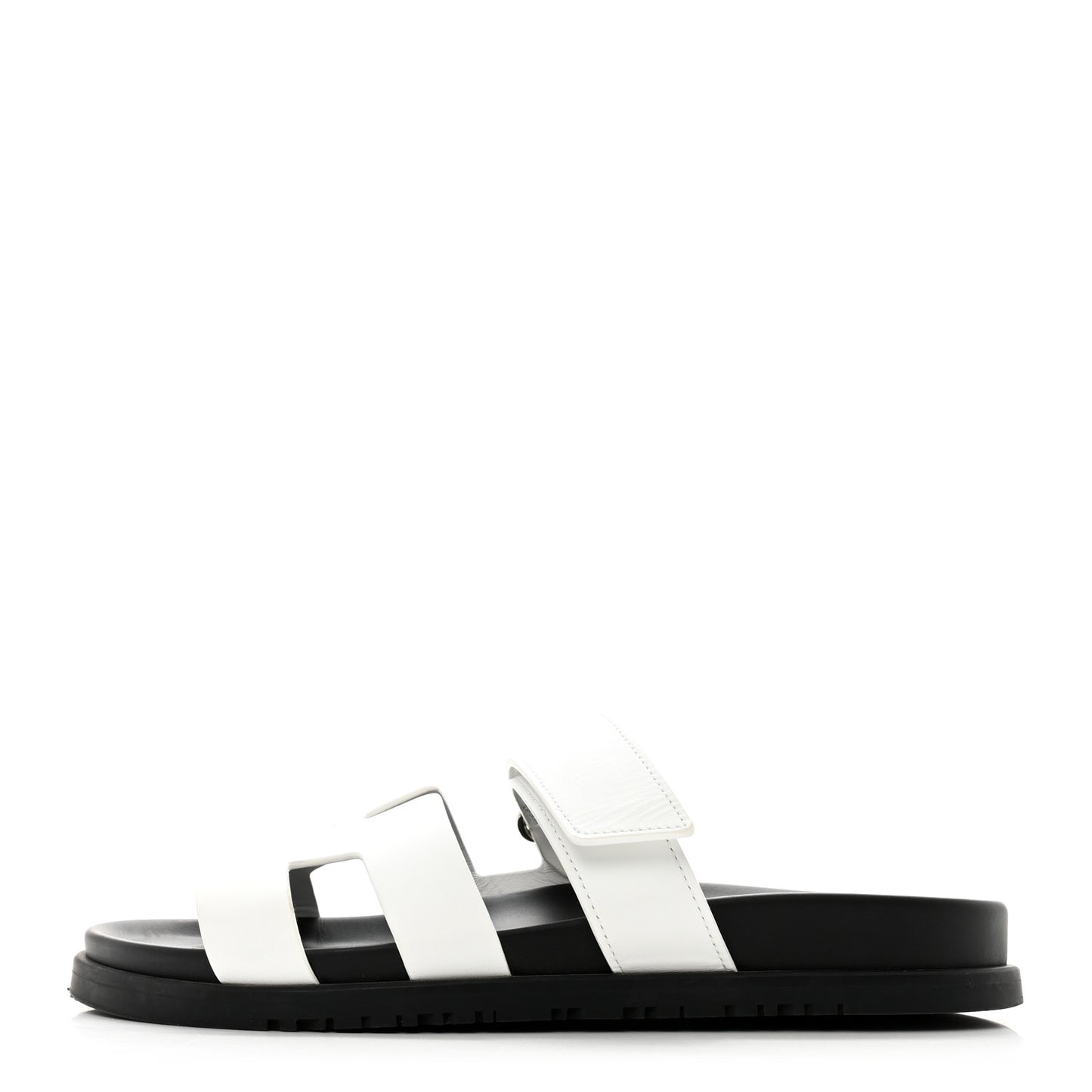 Calfskin Womens Chypre Sandals 38 White