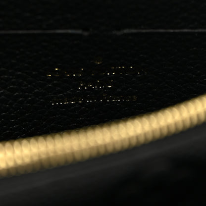 Louis Vuitton Empreinte Vavin Chain Wallet Black 6 of 9