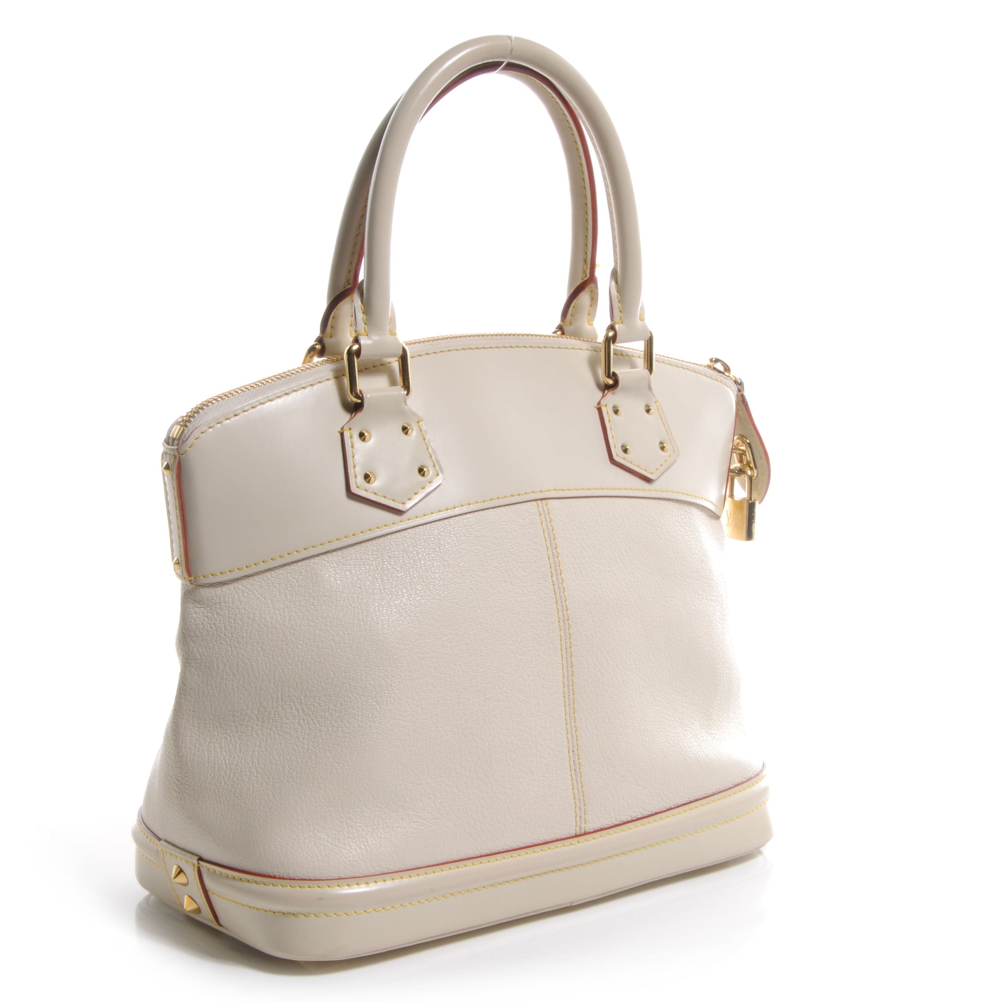 Louis Vuitton Suhali Lockit PM White 3 of 8