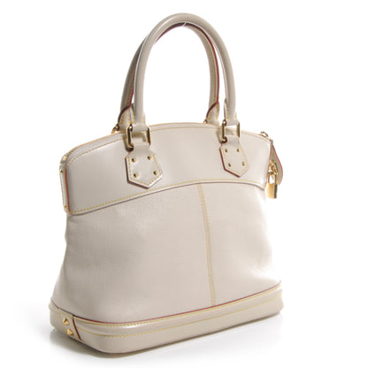 Louis Vuitton Suhali Lockit PM White 3 of 8