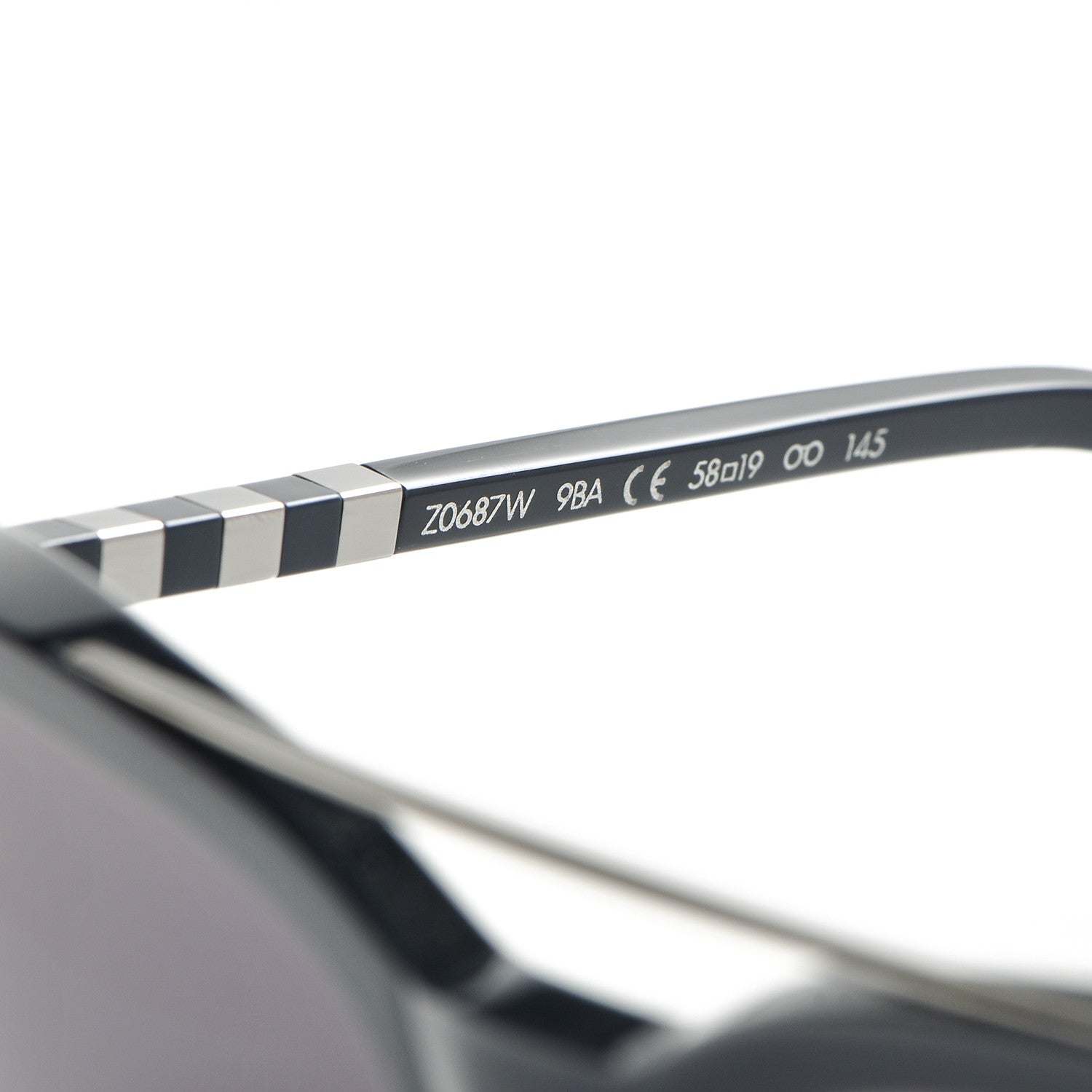 Louis Vuitton Conviction MM Sunglasses Z0687W Blue Grey 6 of 7