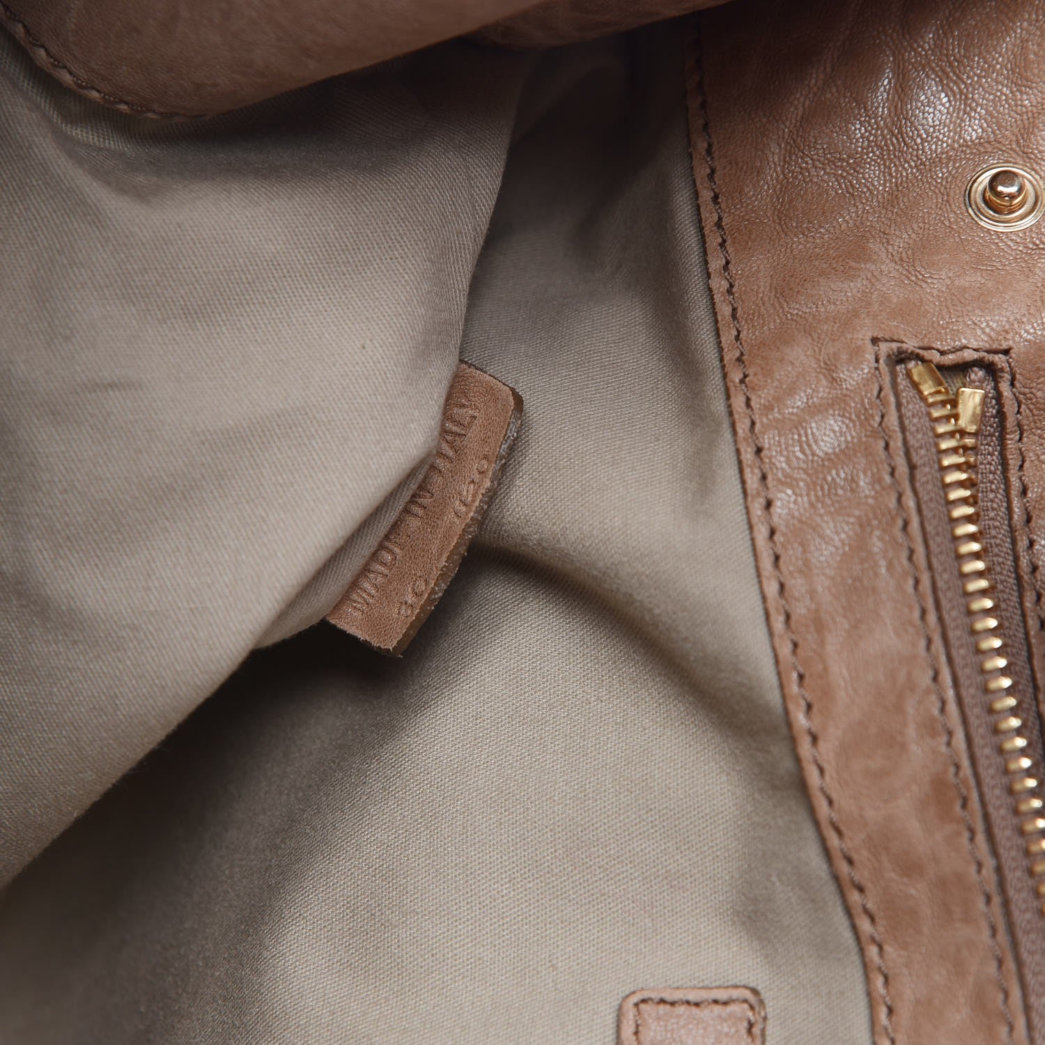 Givenchy Lambskin Large New Line Tan 7 of 7