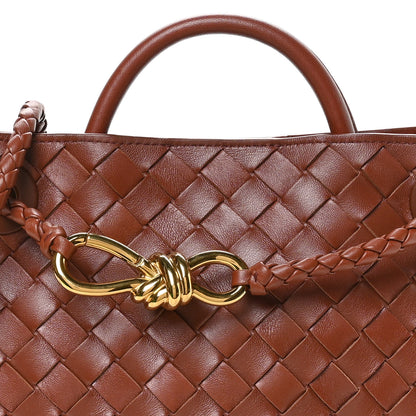 Bottega Veneta Nappa Intrecciato Small Andiamo Shoulder Bag Sapele 7 of 10
