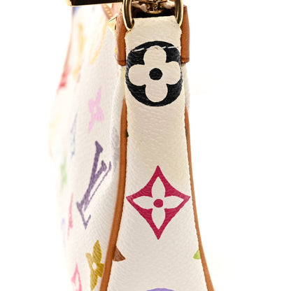 Louis Vuitton Monogram Multicolor Pochette Accessories White 11 of 11