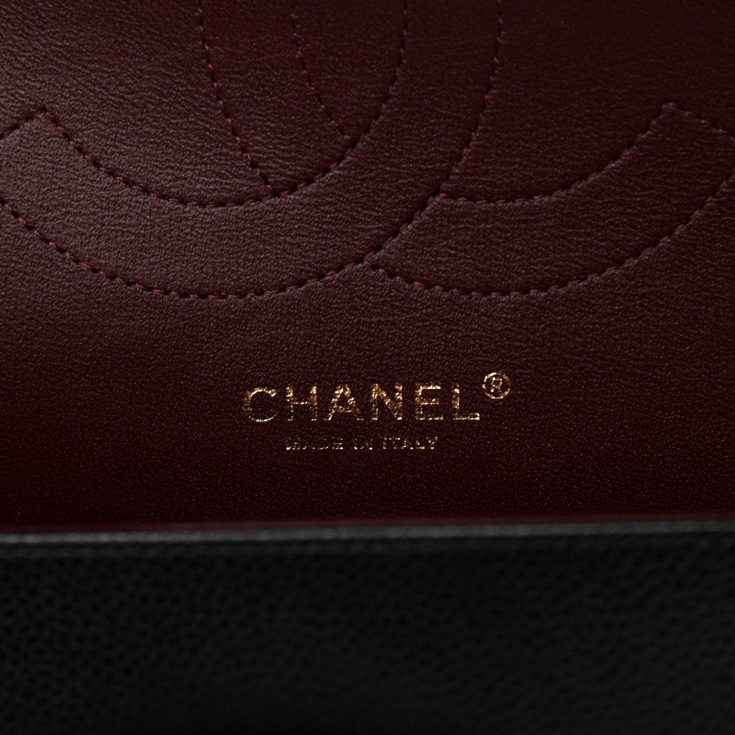 Chanel Caviar Quilted Jumbo Double Flap Black 6 of 10