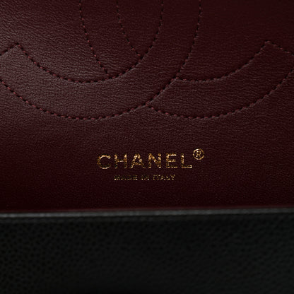 Chanel Caviar Quilted Jumbo Double Flap Black 6 of 10