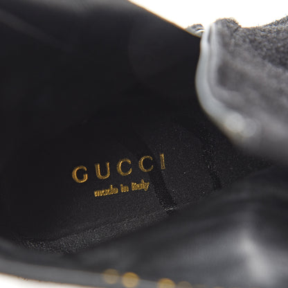 Gucci Suede Ankle Boots 36 Black 9 of 11