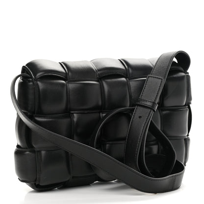 Bottega Veneta Nappa Maxi Intreccio Padded Cassette Crossbody Bag Black 3 of 10