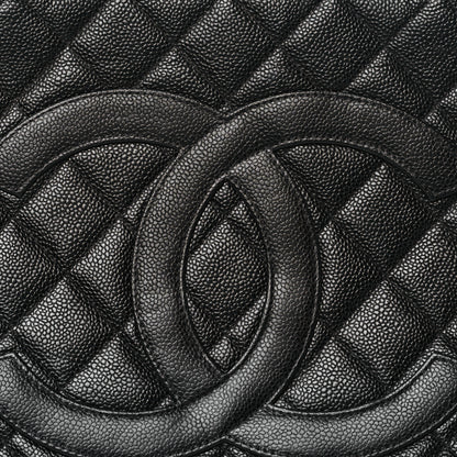 Chanel Caviar Quilted Medallion Tote Black 8 of 10