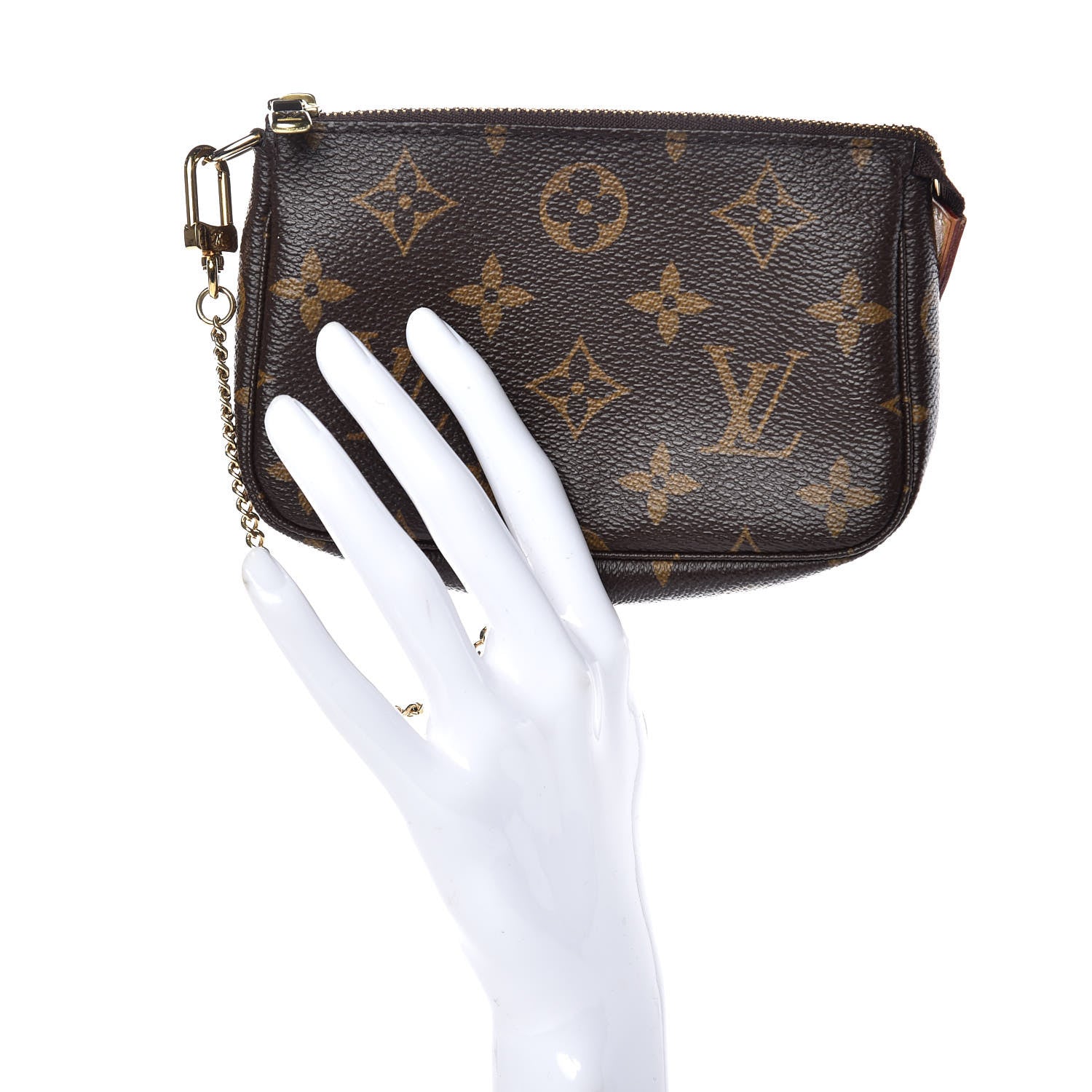 Louis Vuitton Monogram Mini Pochette Accessories 2 of 8