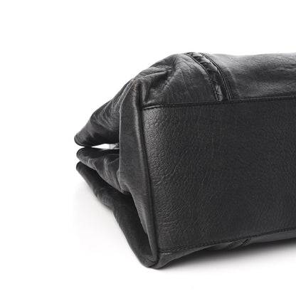 Bottega Veneta Grained Lambskin Medium Roma Tote Black 8 of 10