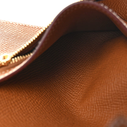 Hermes Epsom Bearn Compact Wallet Gold 7 of 8