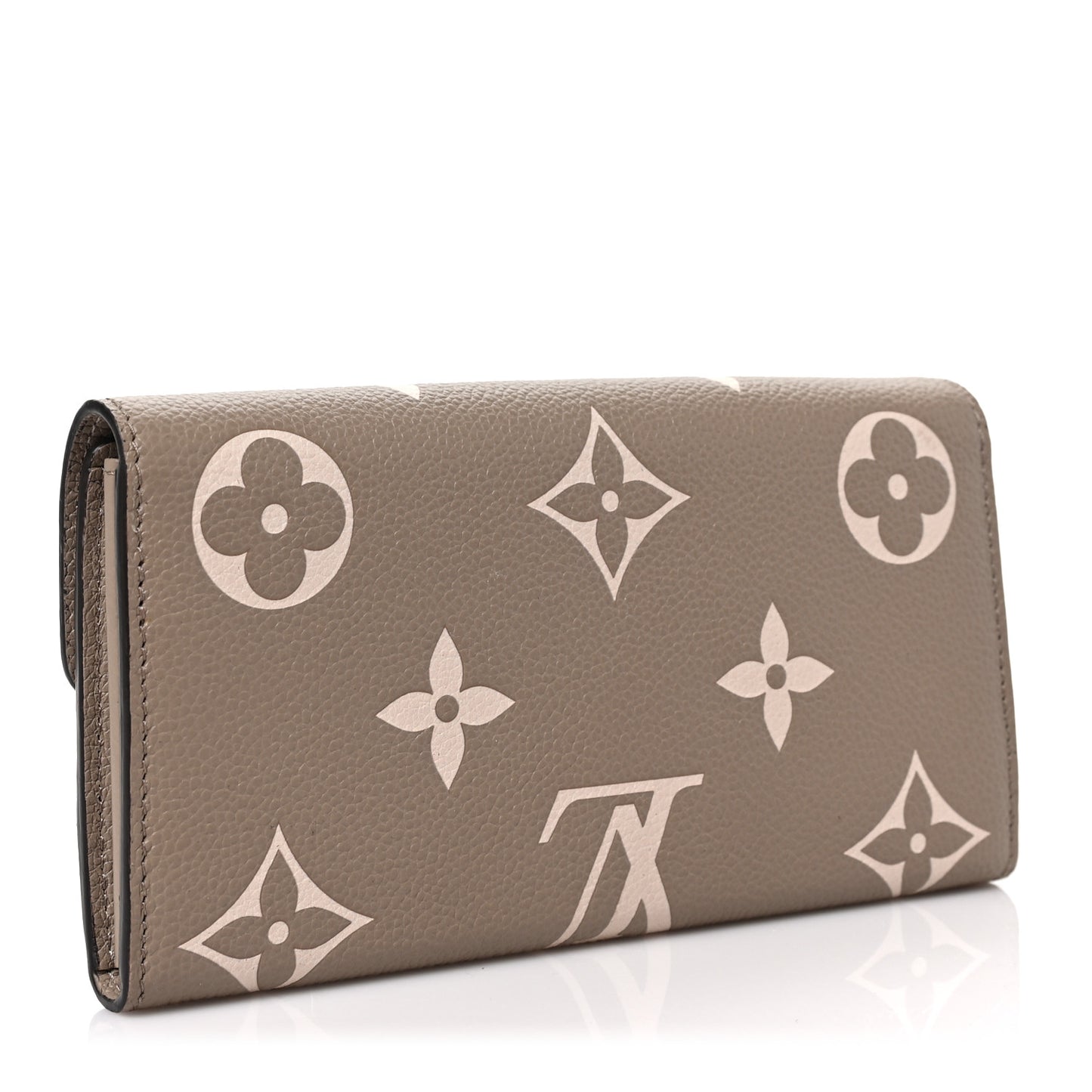 Empreinte Monogram Giant Sarah Wallet Tourterelle Creme