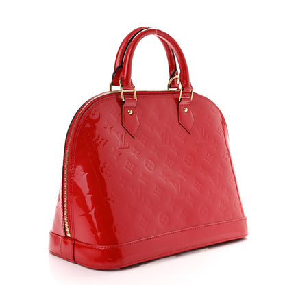 Louis Vuitton Vernis Alma PM Pomme D'Amour 3 of 9