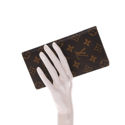 Louis Vuitton Monogram Porte Valeurs Checkbook Wallet 2 of 7