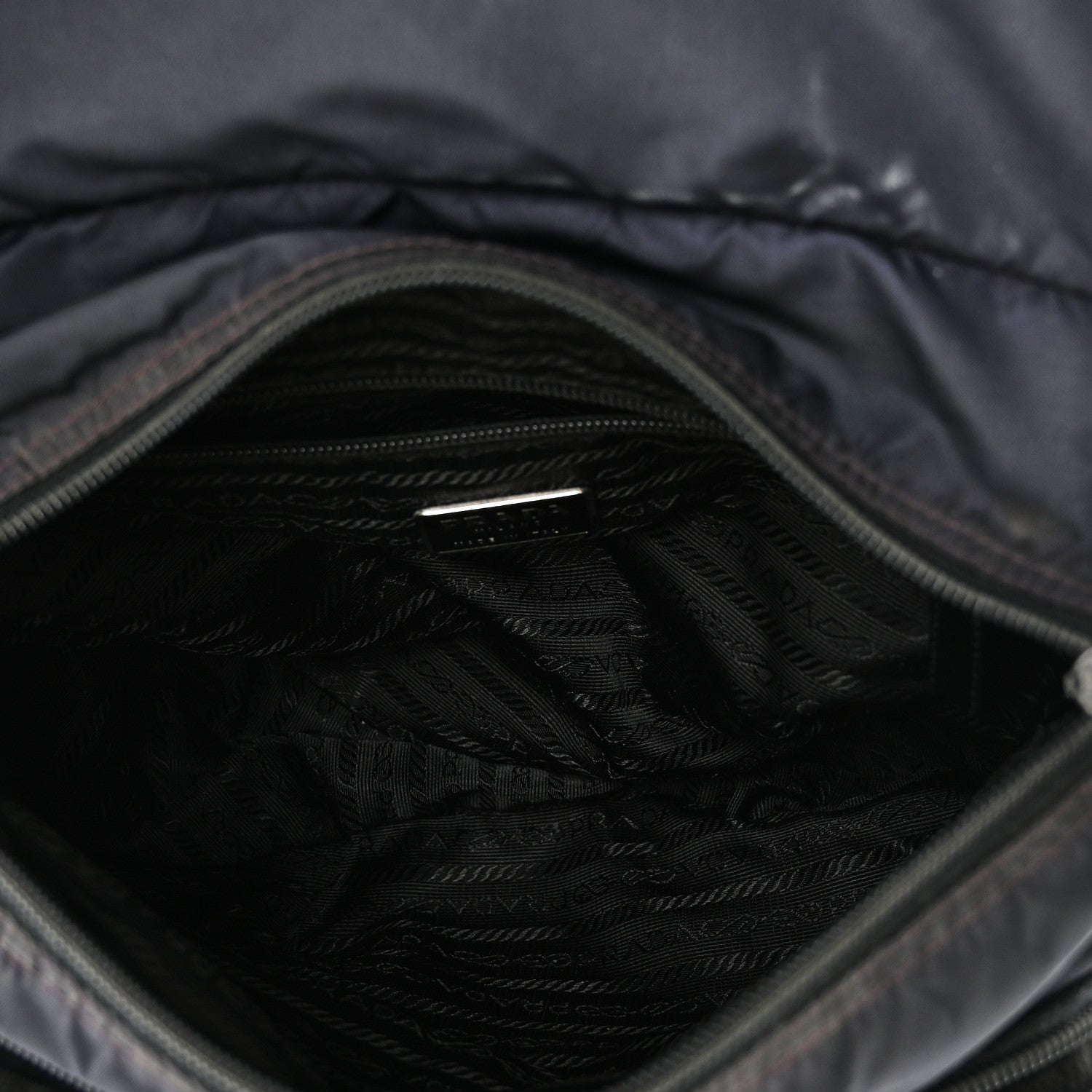 Prada Nylon Vela Sport Messenger Bag Baltico 5 of 10