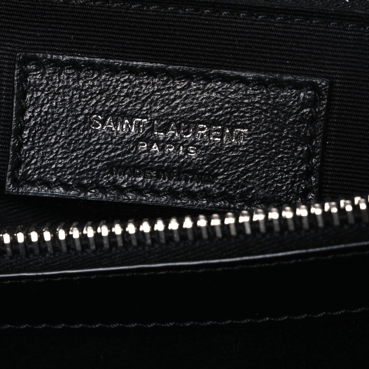 Saint Laurent Calfskin Y Quilted Monogram Medium Loulou Chain Satchel Black 6 of 10