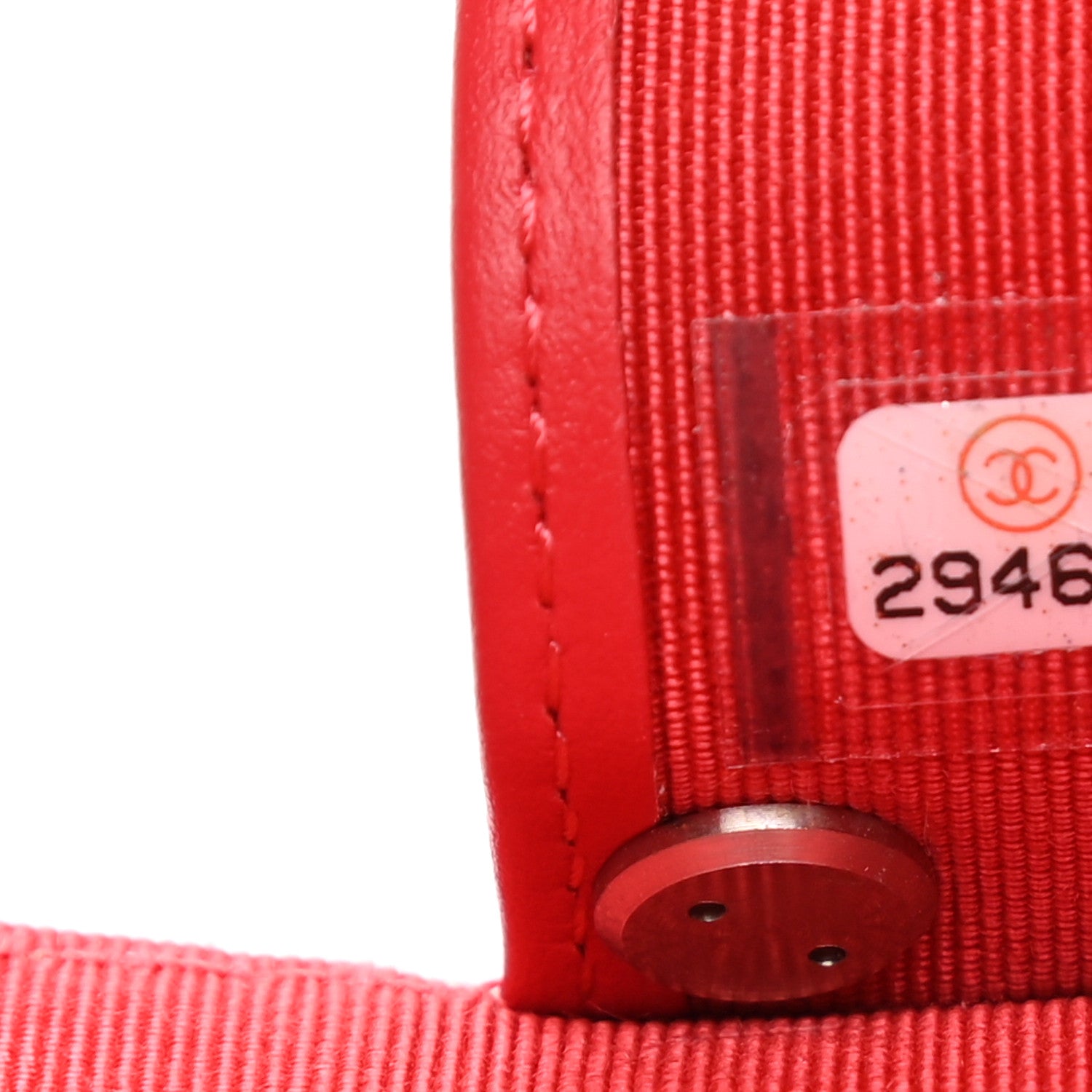 Chanel Caviar Quilted Classic 4 Key Holder Wallet Red 7 of 8