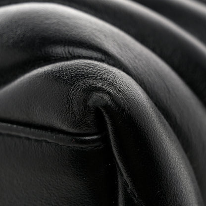 Saint Laurent Calfskin Y Quilted Monogram Monochrome Medium Loulou Chain Satchel Black 13 of 14