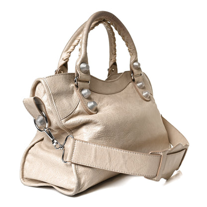 Balenciaga Agneau Giant 21 Silver Hardware City Praline 2 of 32