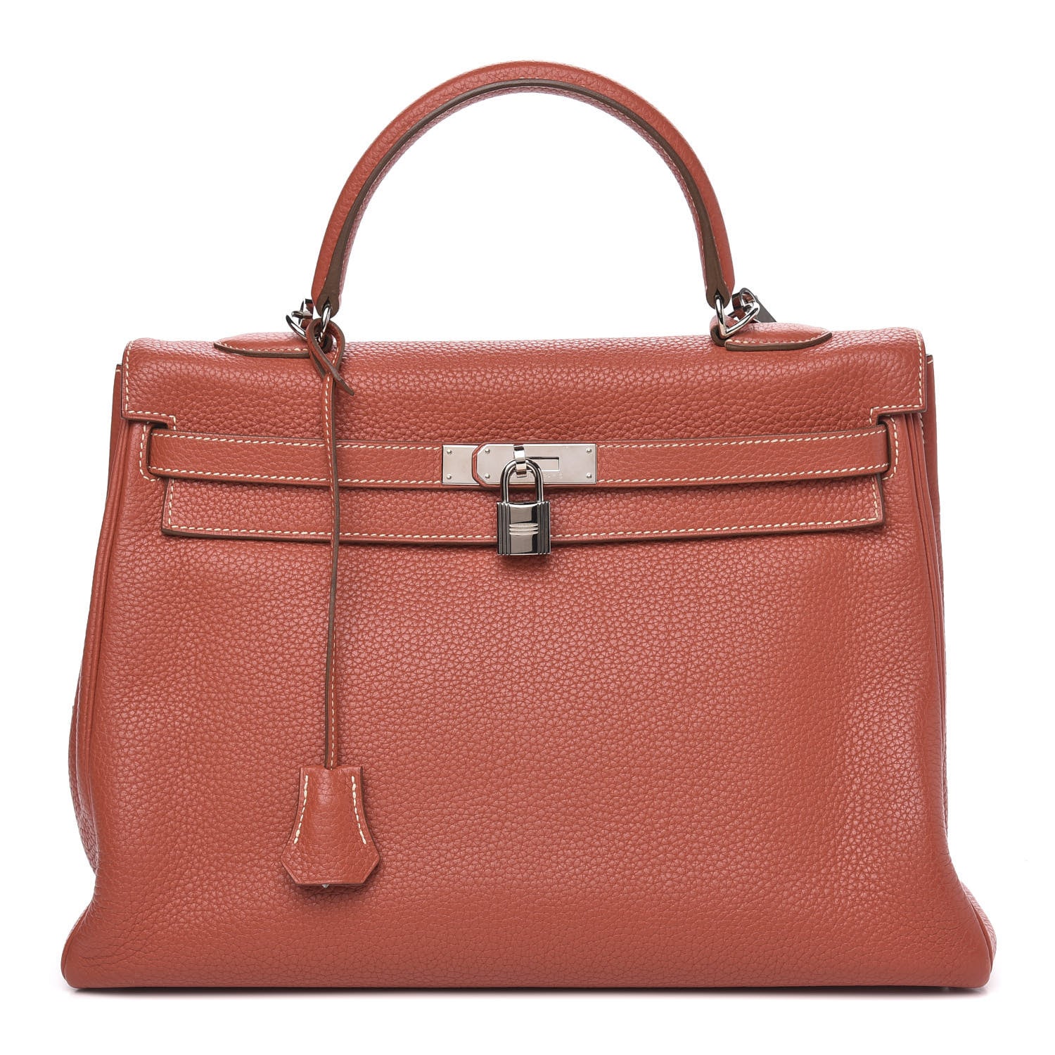 Hermes Taurillon Clemence Retourne Kelly 35 Sanguine 1 of 9