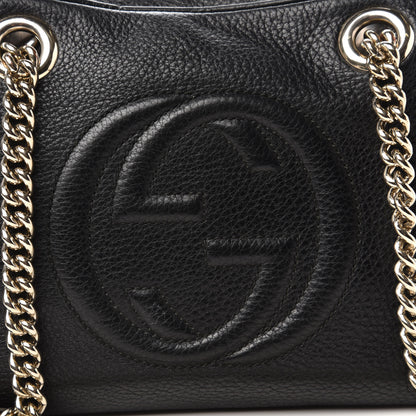 Gucci Pebbled Calfskin Small Soho Bowler Black 10 of 10